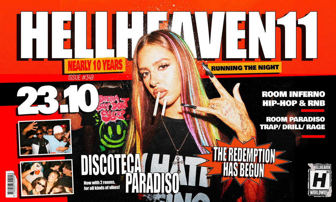 Hellheaven11 Opening Party 23.10.26 w/ MOBB at Discoteca Paradiso