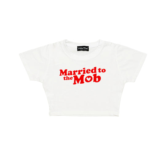 Married To The Mob Crop Top